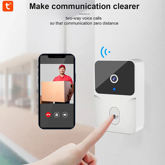 Tuya WiFi Video Doorbell Smart Home HD