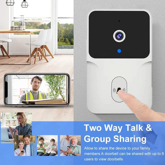 Tuya WiFi Video Doorbell Smart Home HD